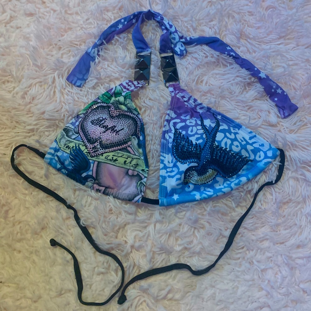 cheetah print sinful bikini top 💟